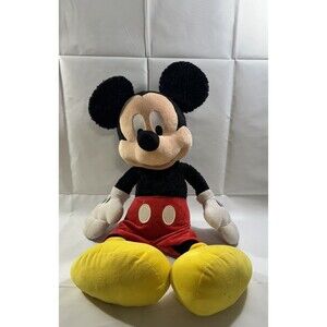 Disney Mickey Mouse Plush 24" Inch Large Soft Stuffed Animal Soft